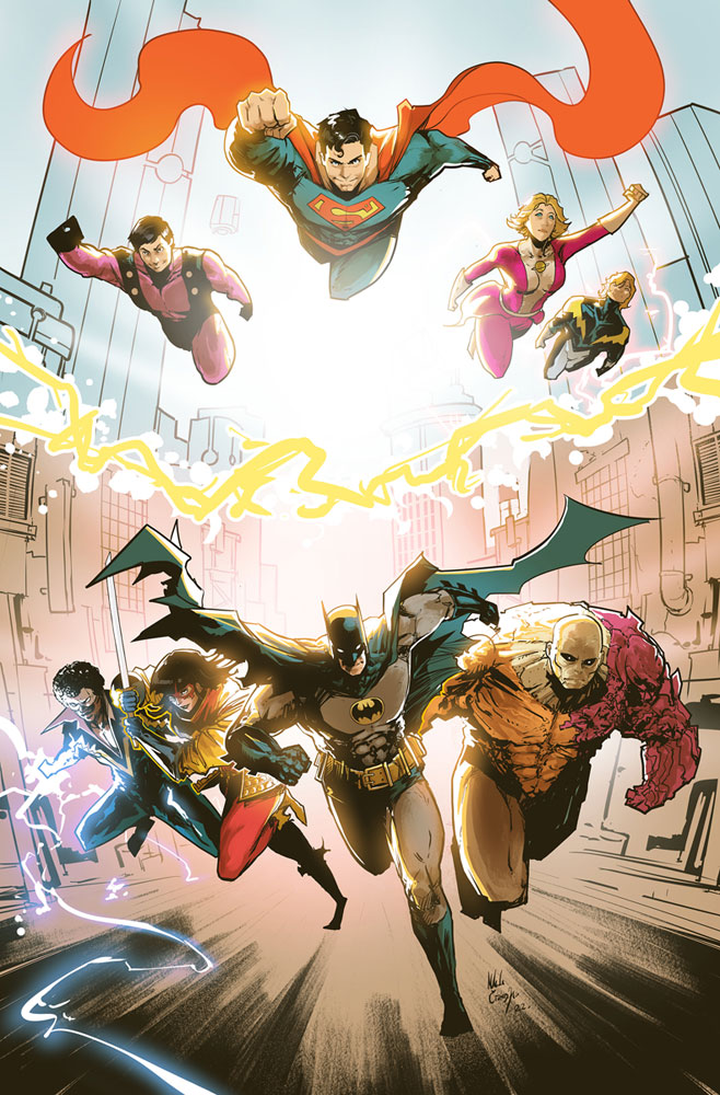 Image: Batman / Superman: World's Finest #14 (cover E incentive 1:50 cardstock - Nikola Cizmesija)  [2023] - DC Comics