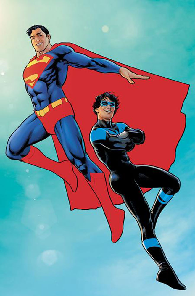 Image: Nightwing #103 (cover D cardstock Superman - Nicola Scott)  [2023] - DC Comics
