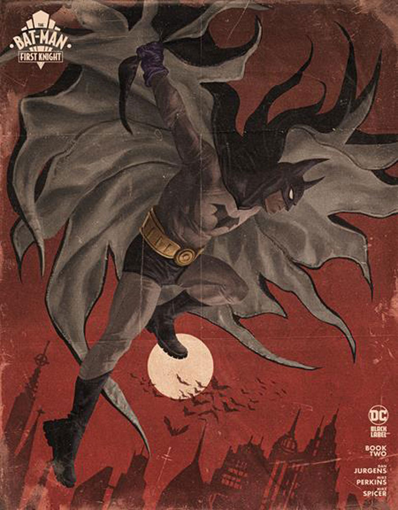Image: Bat-Man: First Knight #2 (variant cardstock cover - Sebastian Fiumara) - DC Comics