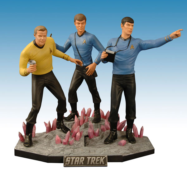 Star Trek Original Series 40th Anniversary Landing Party Statue Set ...