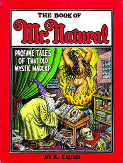 Image: Book of Mr. Natural HC  - Fantagraphics Books