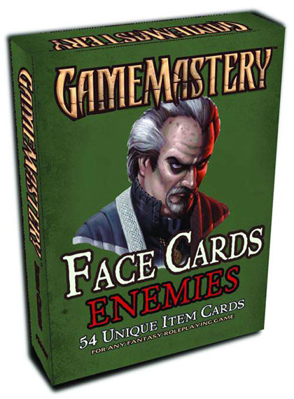 Image: Gamemastery: Face Cards Deck Enemies  - Paizo Publishing LLC