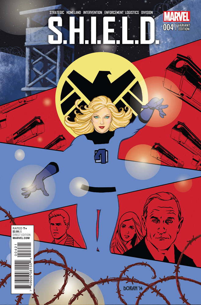 Image: S.H.I.E.L.D. #4 (variant cover - Women of Marvel) - Marvel Comics