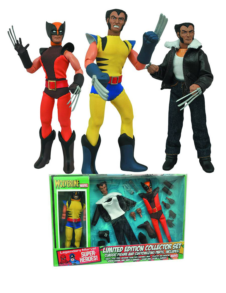 Image: Marvel Retro Action Figure Set: Wolverine  (8-inch) (limited edition) - 