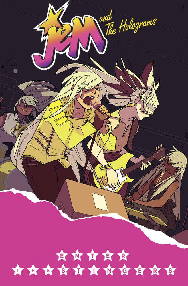 Image: Jem and the Holograms Vol. 04: Enter the Stingers SC  - IDW Publishing