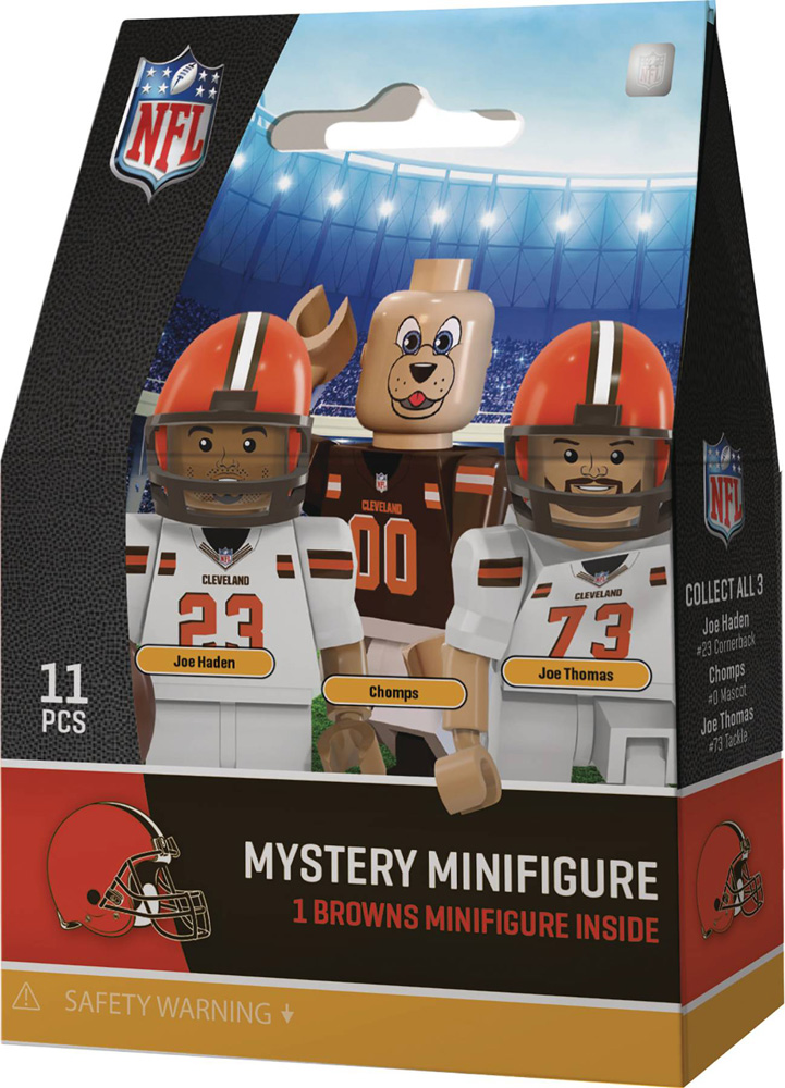 Oyo NFL: Cleveland Browns 24-Piece Blind Mystery Box Display