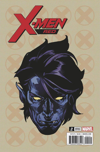 Image: X-Men Red #2 (Legacy) (variant Headshot cover - Charest) (WW)  [2018] - Marvel Comics