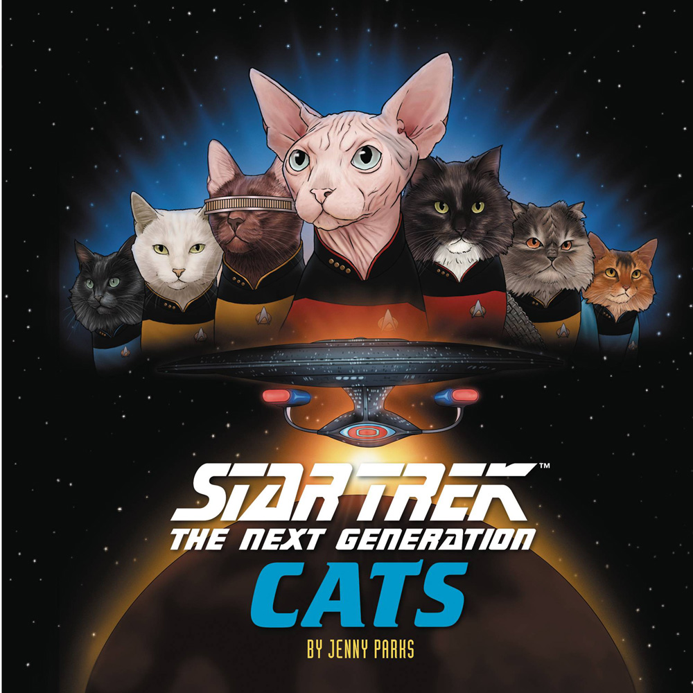 Image: Star Trek: The Next Generation Cats HC  - Chronicle Books