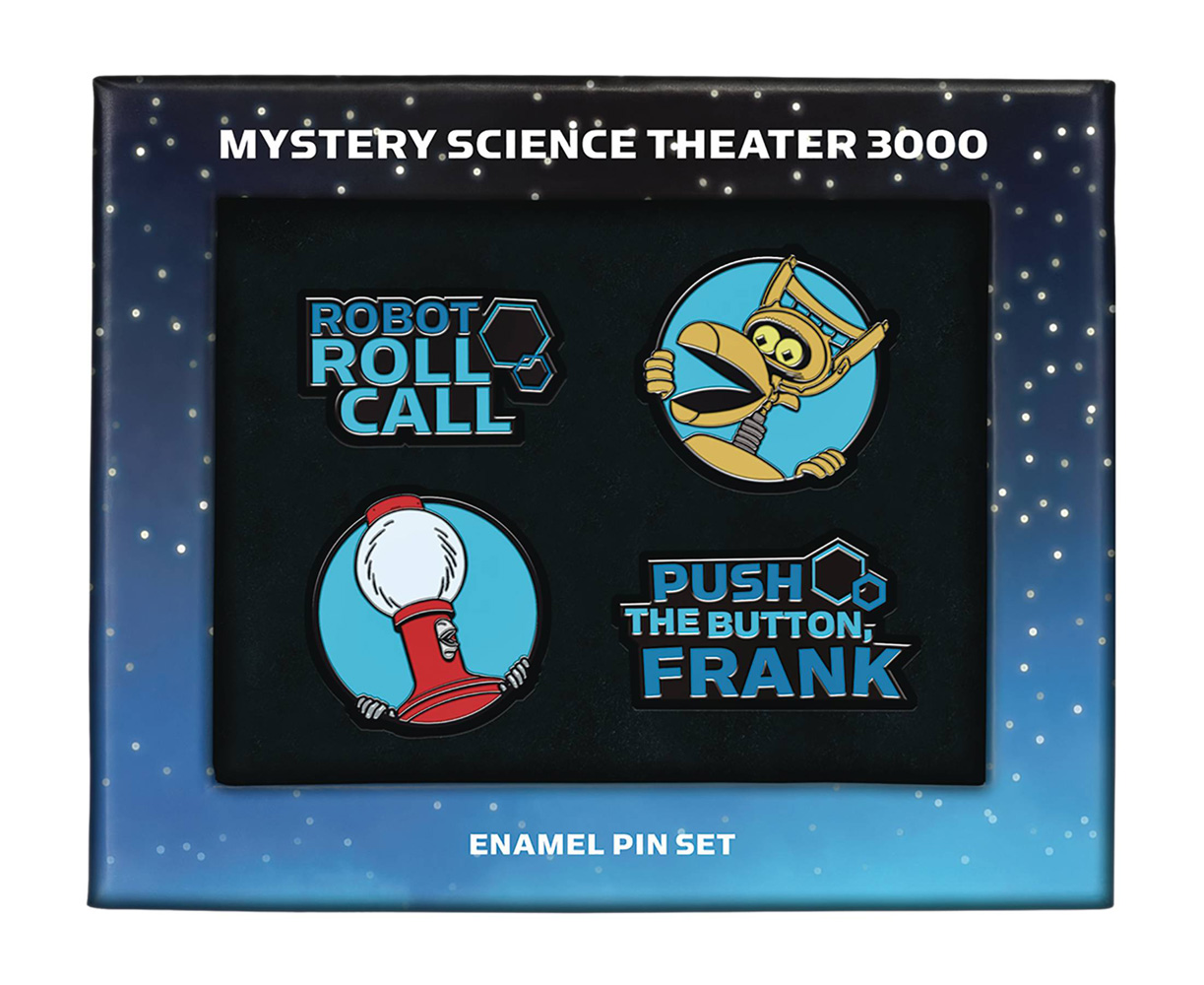 Image: Mystery Science Theater 3000 Enamel Pin Set  - Dark Horse Comics