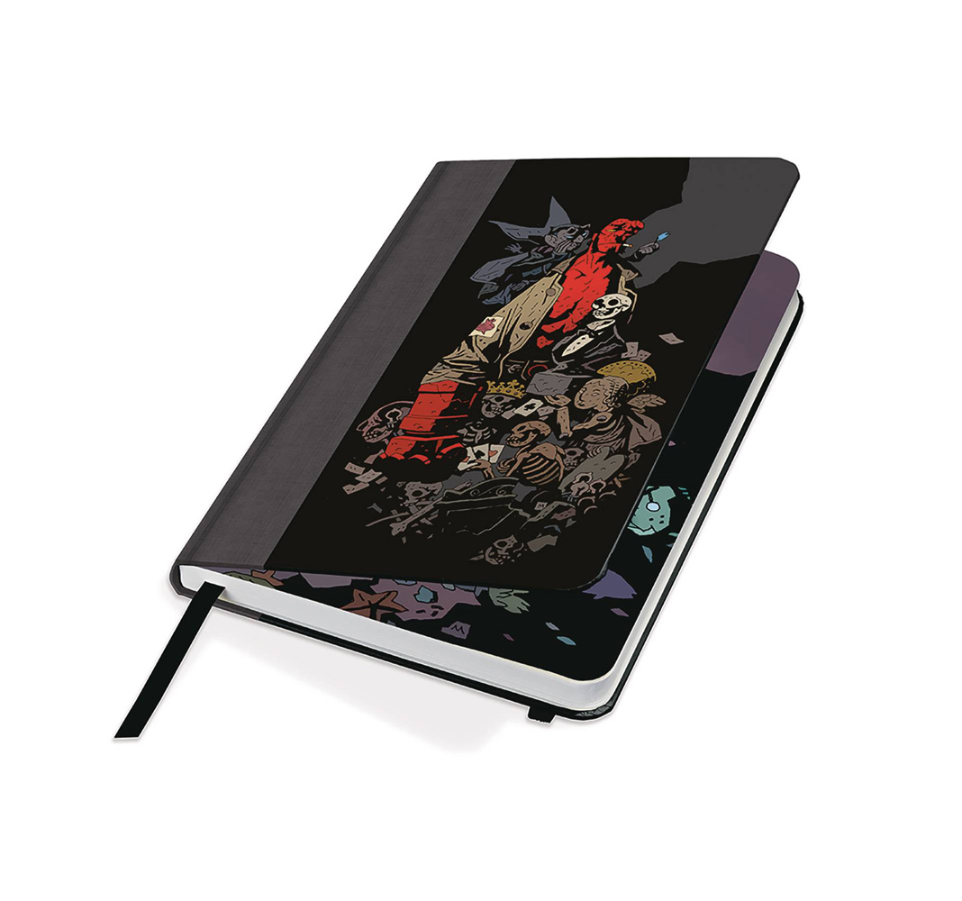 Image: Hellboy Blank Journal With Pocket  - Dark Horse Comics