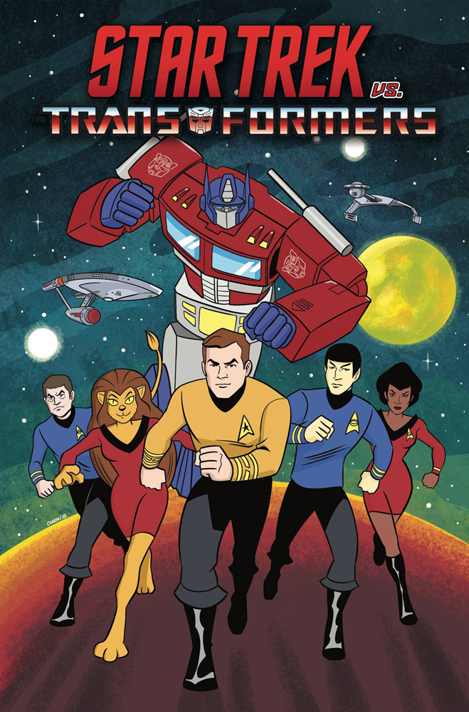 Image: Star Trek vs. Transformers SC  - IDW Publishing