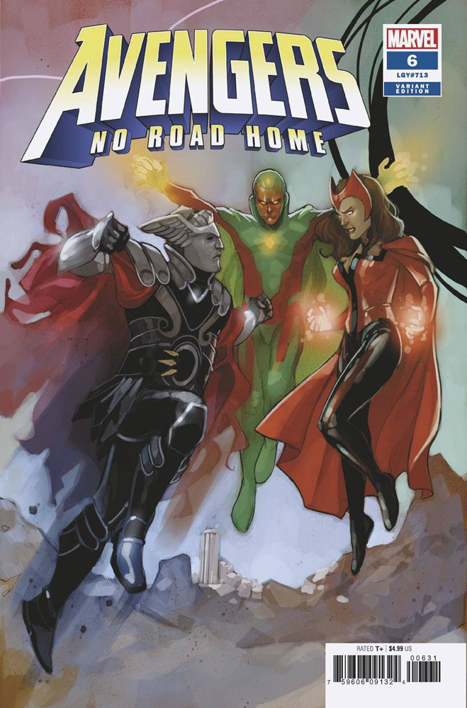 Image: Avengers: No Road Home #6 (variant Connecting cover - Noto) - Marvel Comics