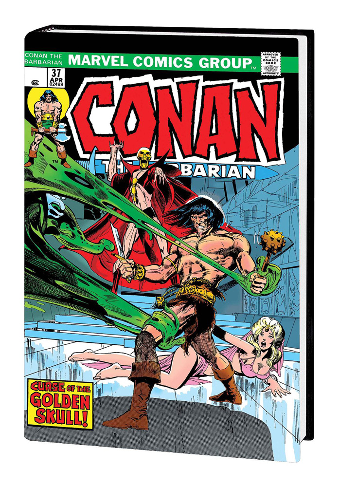 Image: Conan the Barbarian: The Original Marvel Years Omnibus Vol. 02 HC  (Neal Adams DM cover) - Marvel Comics