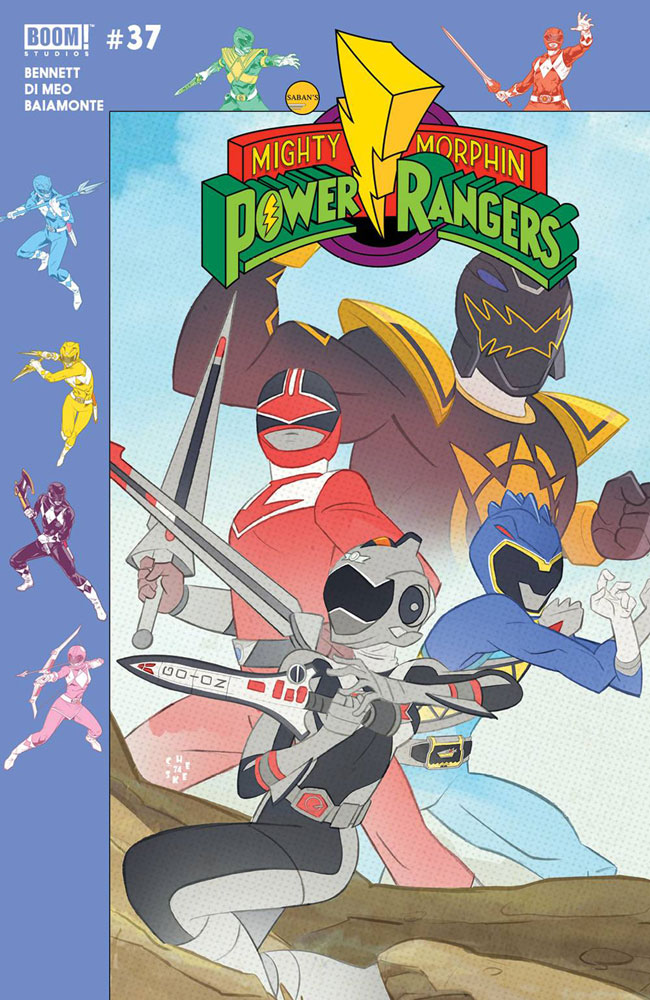 Image: Mighty Morphin Power Rangers #37 (Preorder cover - Galloway) - Boom! Studios