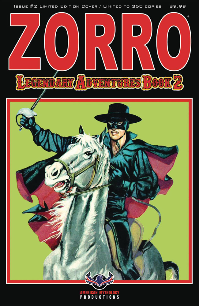 Image: Zorro: Legendary Adventures Book 2 #2 (variant cover - Blazing Blades)  [2019] - American Mythology Productions