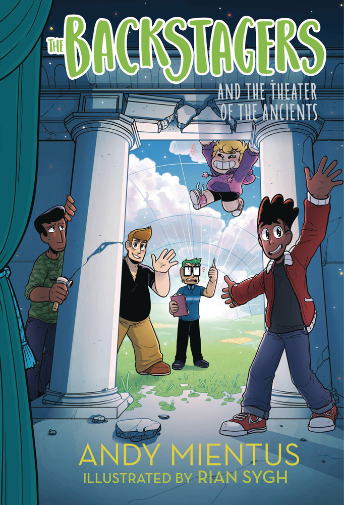 Image: Backstagers Illustrated Novel Vol. 02: Theatre of Ancients HC  - Amulet Books