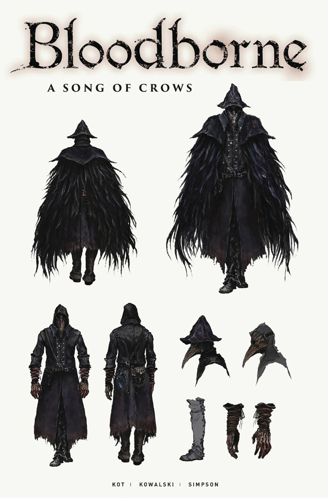 Image: Bloodborne: Song of Crows #10 (cover C - Design) - Titan Comics