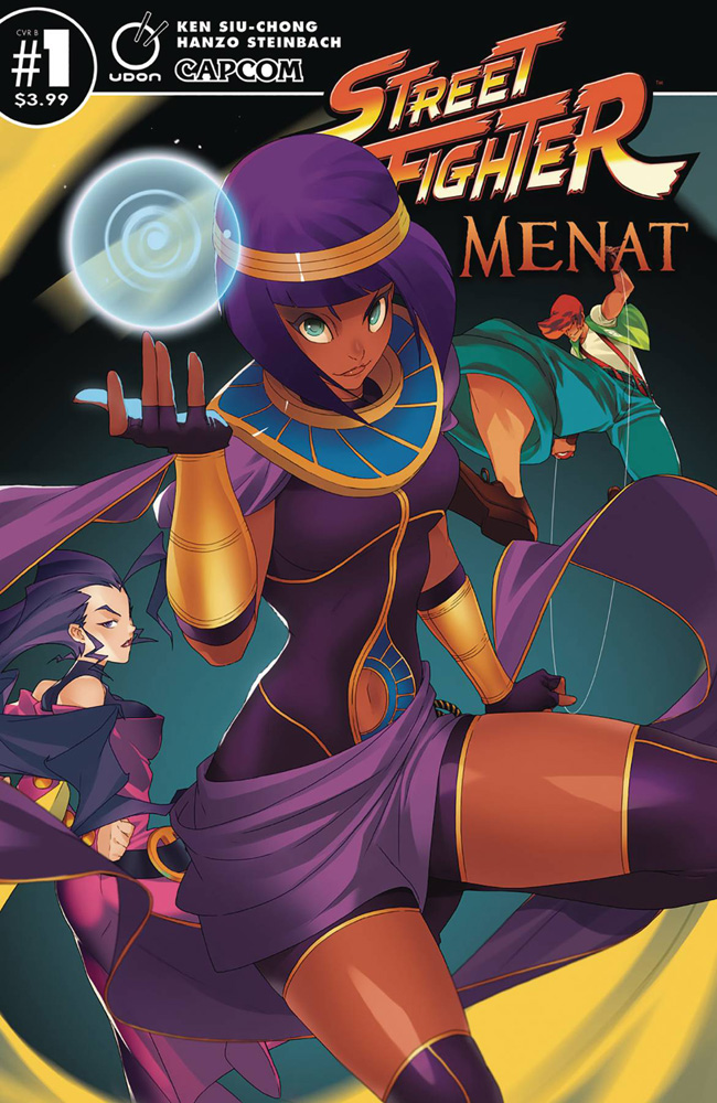 Image: Street Fighter: Menat #1 (cover B - Steinbach) - Udon Entertainment Inc