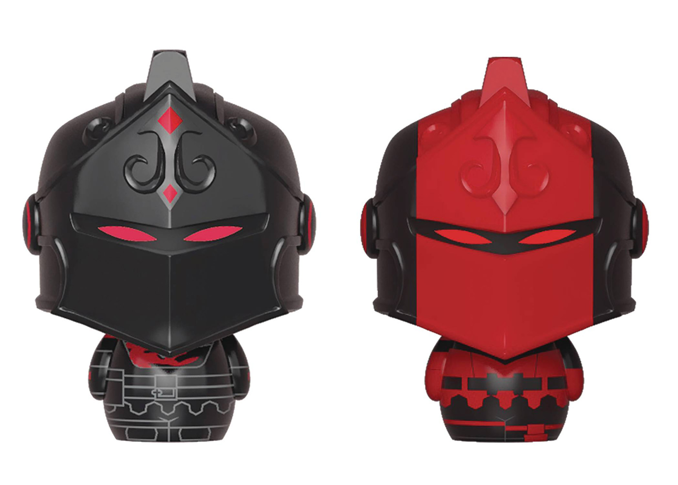 Image: Pint Sized Heroes Fortnite Figure: Black Knight/Red Knight  (2-Pack) - Funko