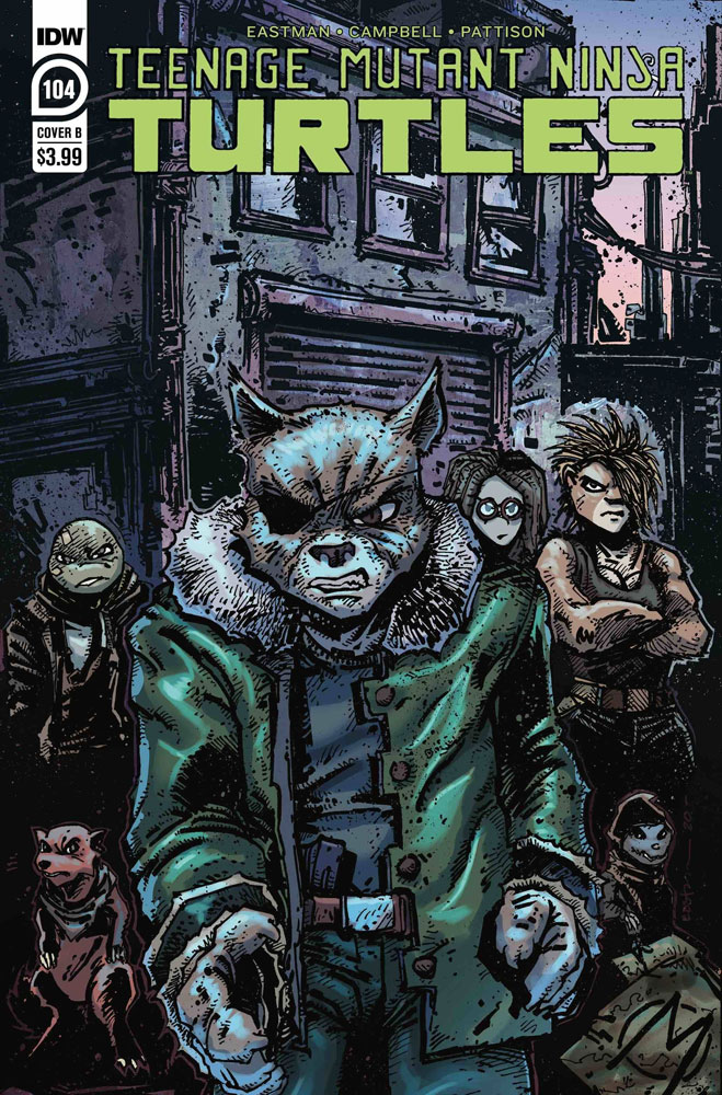 Image: Teenage Mutant Ninja Turtles #104 (cover B - Eastman)  [2020] - IDW Publishing