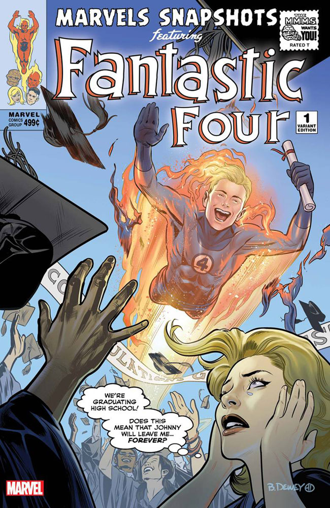 Image: Fantastic Four: Marvels Snapshots #1 (variant cover - Dewey)  [2020] - Marvel Comics