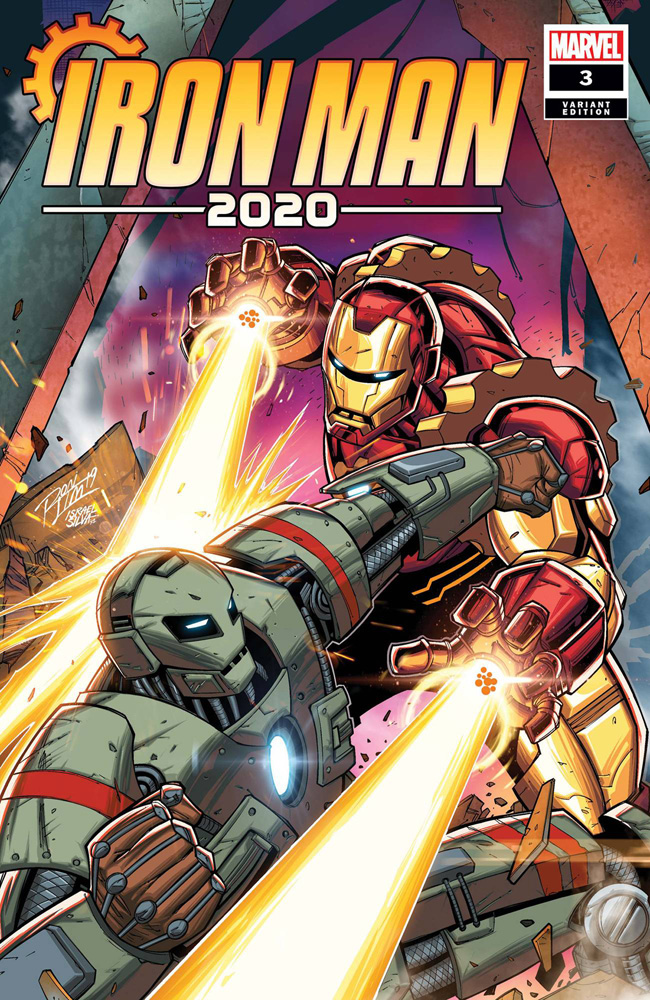 Image: Iron Man 2020 #3 (variant cover - Ron Lim) - Marvel Comics