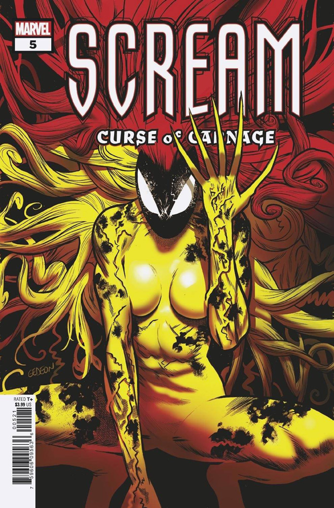 Image: Scream: Curse of Carnage #5 (incentive 1:25 Artist cover - Clayton Crain) - Marvel Comics