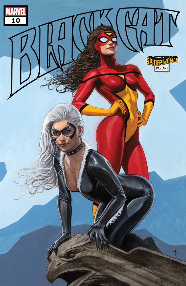 Black Cat #10 (variant Spider-Woman cover - Carlos E. Gomez) - Westfield  Comics