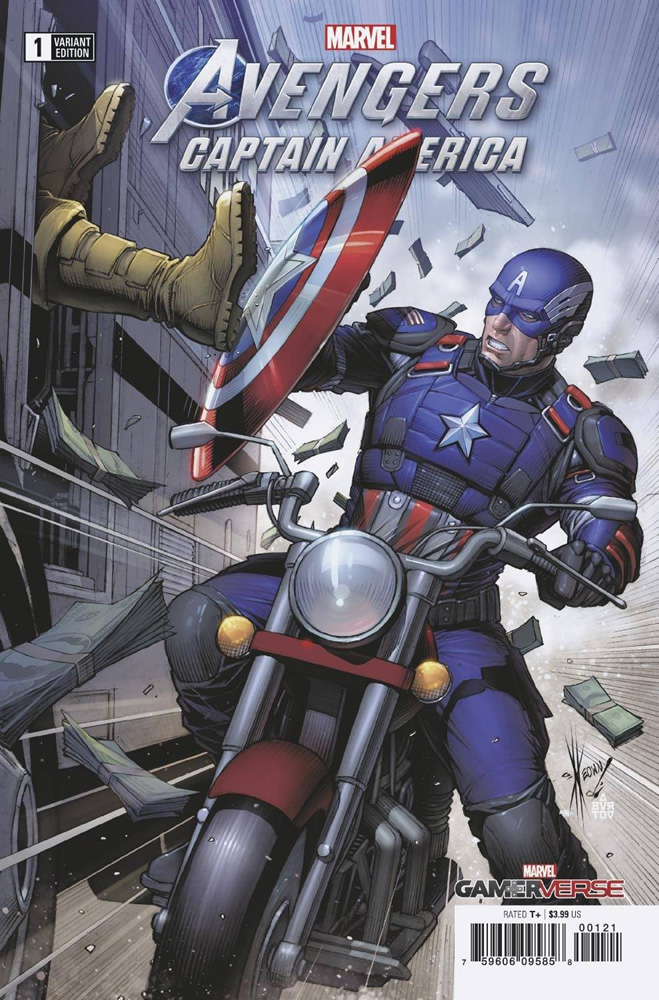 Image: Marvel's Avengers: Captain America #1 (variant cover - Keown)  [2020] - Marvel Comics