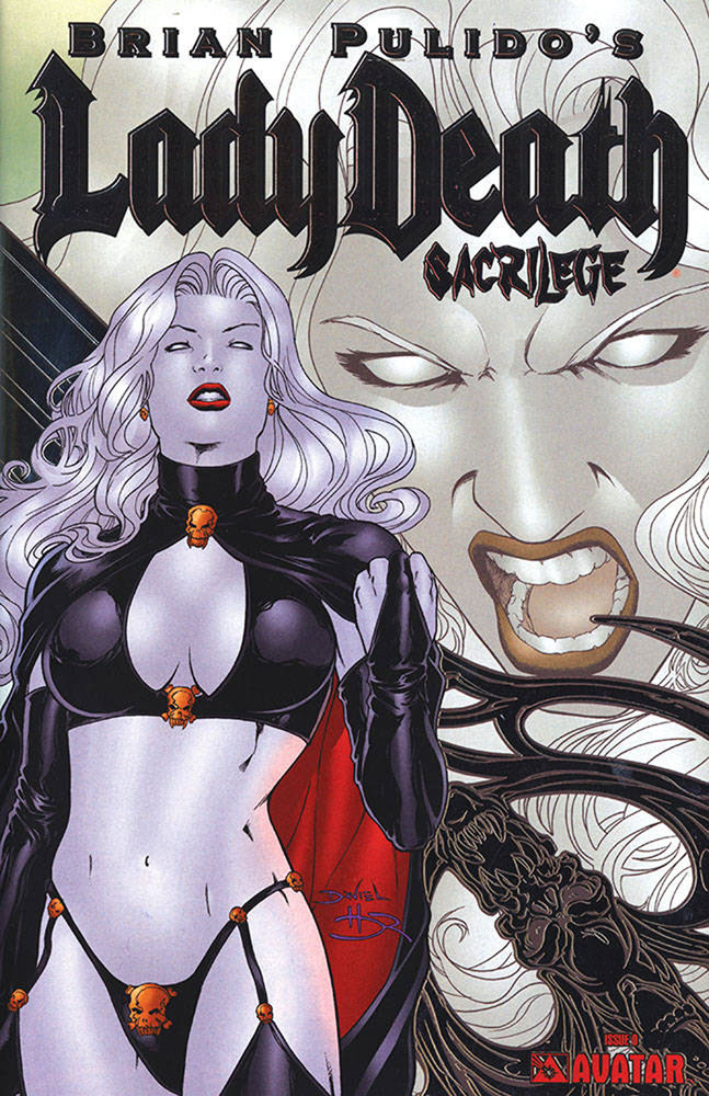 Image: Lady Death: Sacrilege #0 (variant Platinum Foil cover - Daniel HDR) - Boundless Comics