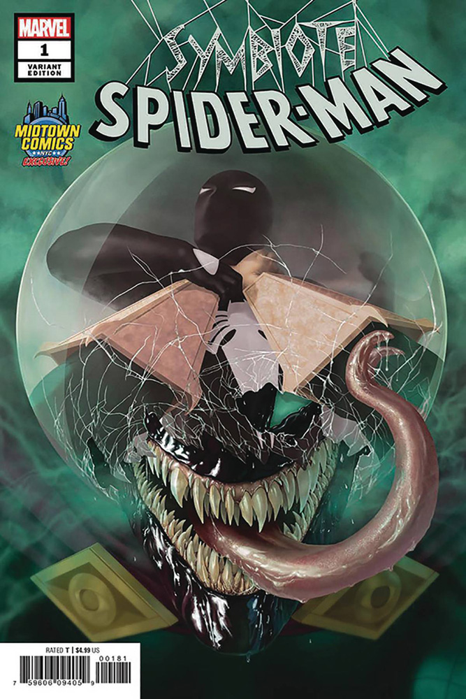 Image: Symbiote Spider-Man #1 (variant Midtown cover - Rahzzah) - Dynamic Forces