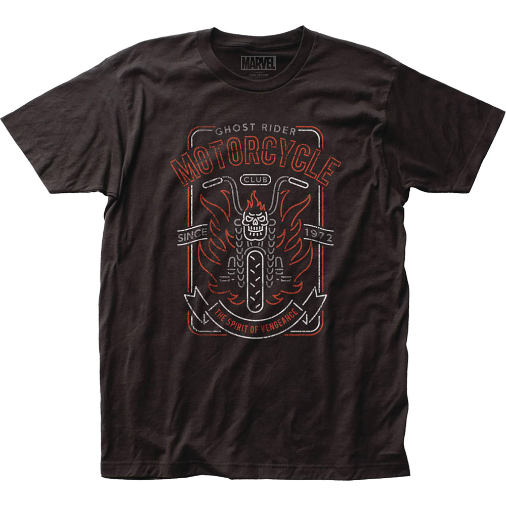 Image: Ghost Rider T-Shirt: Motorcycle Club  (M) - Impact Merchandising