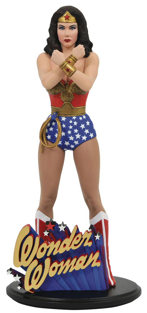 Image: DC Gallery PVC Statue: Wonder Woman  (Linda Carter) - Diamond Select Toys LLC