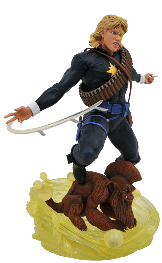 Image: Marvel Gallery PVC Statue: Longshot  (Comic) - Diamond Select Toys LLC