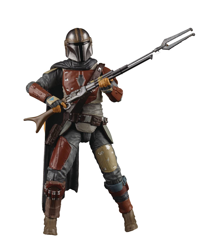 Image: Star Wars: Mandalorian Vintage  (3-3/4-inch) Mandalorian Action Figure Case - Hasbro Toy Group