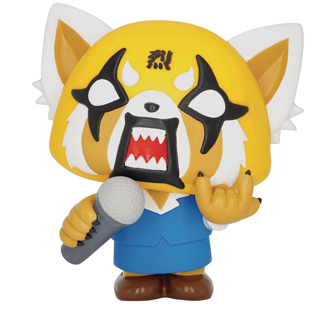 Image: Aggretsuko PVC Figural Coin Bank  - Monogram Products