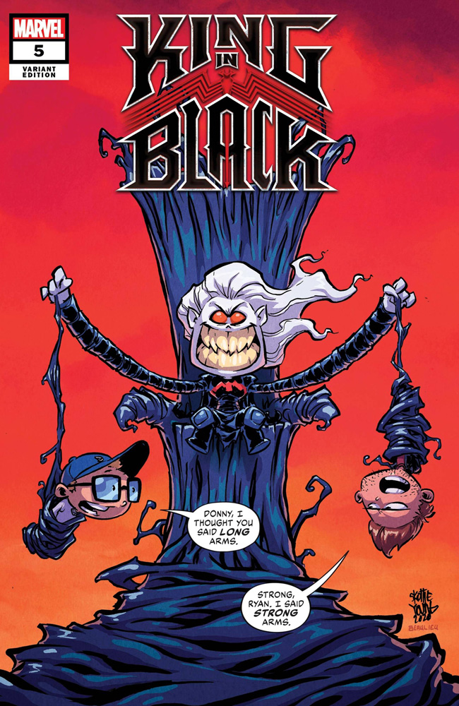King in Black 5 (variant cover Young) [2021] Westfield Comics
