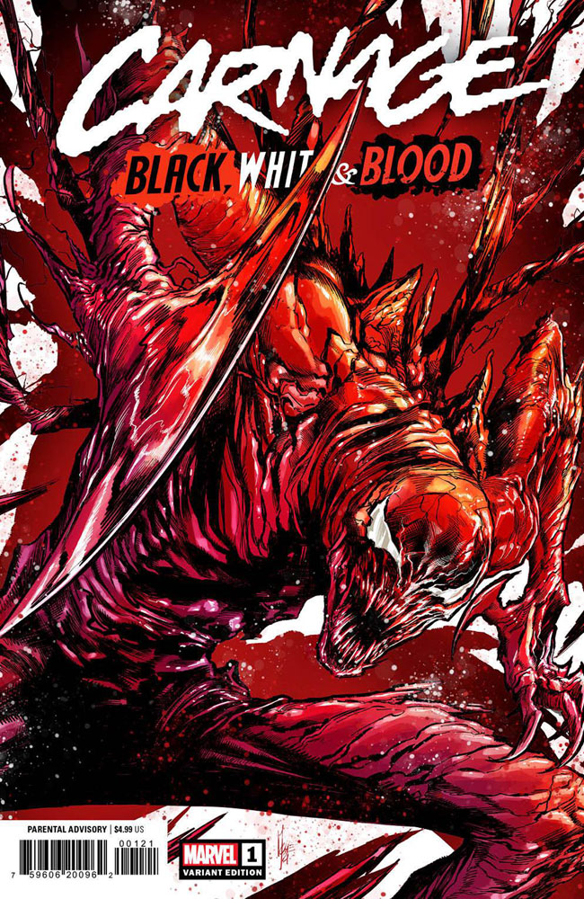 Carnage: Black, White & Blood #1 (incentive 1:50 cover