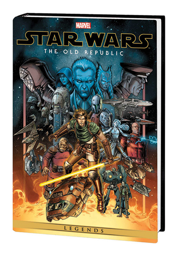 Image: Star Wars Legends of the Old Republic Omnibus Vol. 01 HC  (Direct Market cover) - Marvel Comics