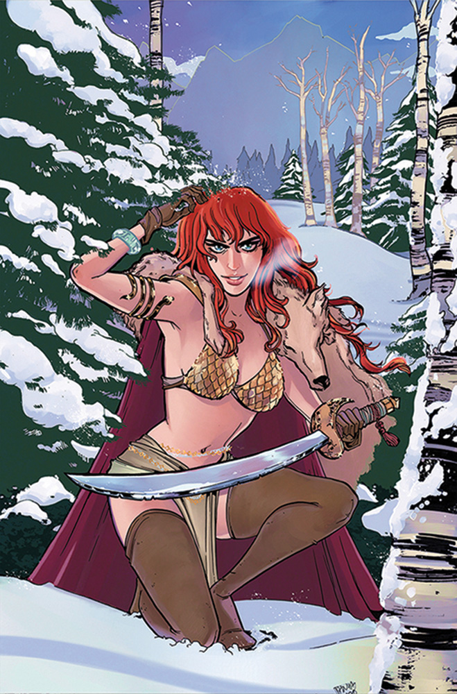 Image: Red Sonja Vol. 05 #25 (incentive 1:15 cover - Anwar virgin)  [2021] - Dynamite