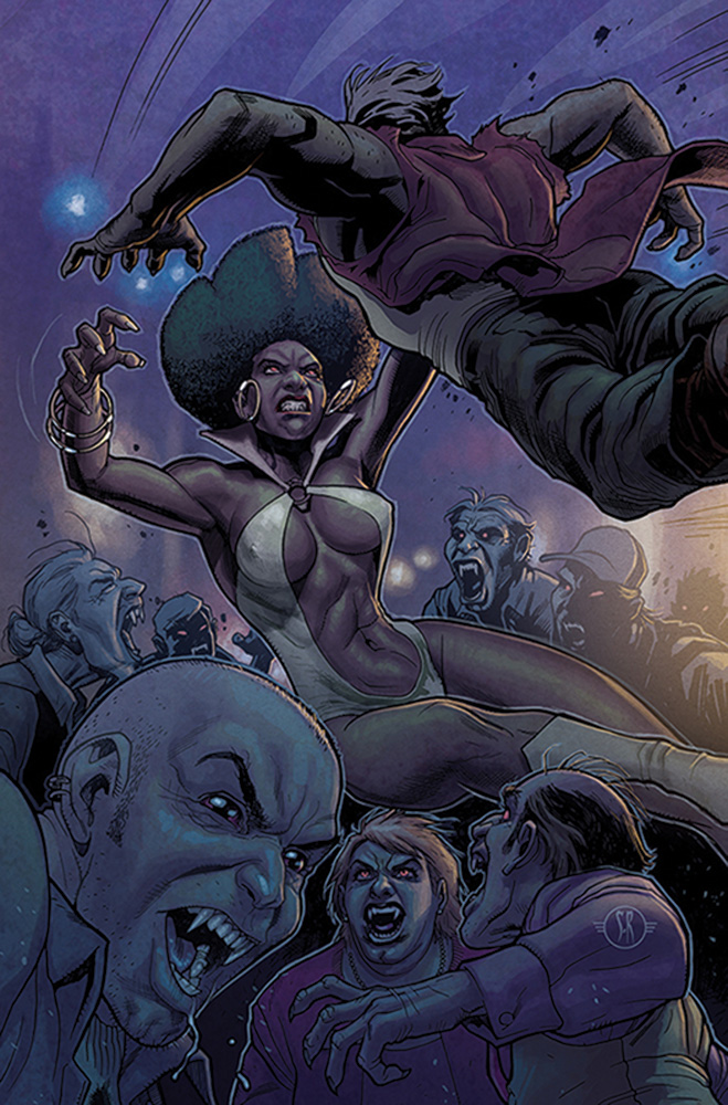 Image: Sacred Six #9 (variant cover - Roux virgin)  [2021] - Dynamite