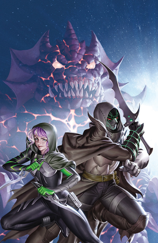 Image: Power Rangers Unlimited: Heir to Darkness #1 (Connecting variant cover - Yoon) - Boom! Studios