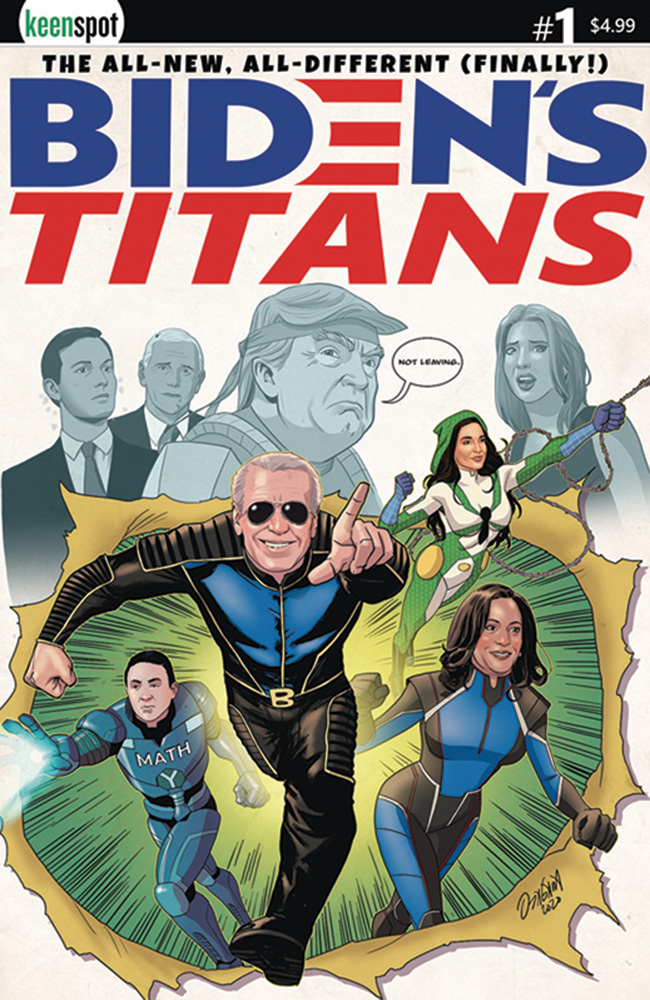 Image: Biden's Titans #1 (cover A - Ryan Odagawa) - Keenspot Entertainment