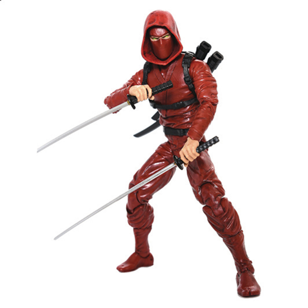 Image: Articulated Icons Action Figure: Clan of the Crimson - Fury Ninja  (6-inch) - Fwoosh LLC