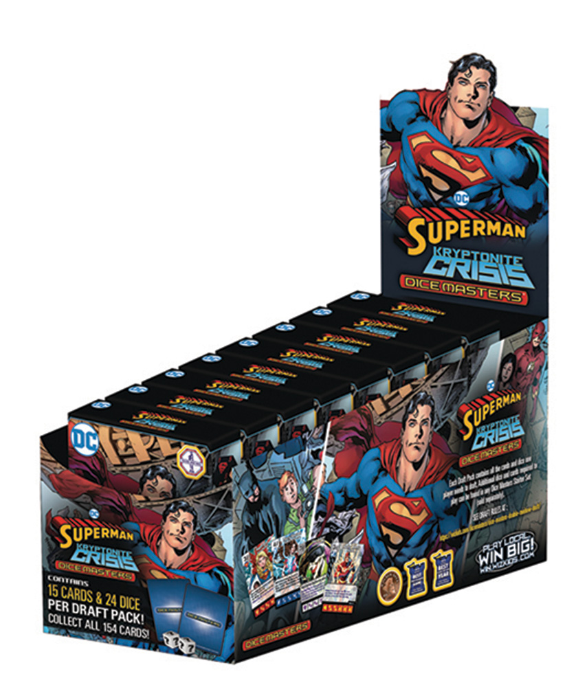 DC Dice Masters Superman Kryptonite Countertop Display - Westfield Comics