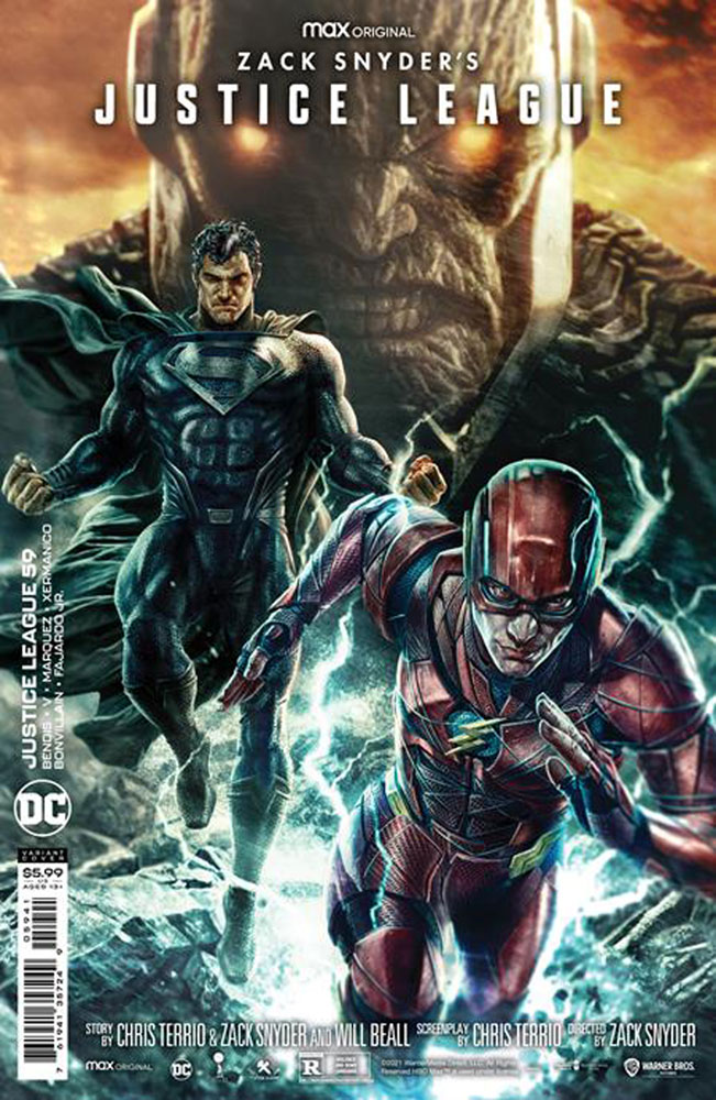 Image: Justice League #59 (variant cover - Lee Bermejo Snyder Cut)  [2021] - DC Comics