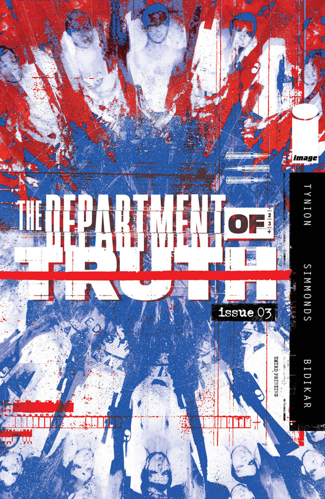 Image: Department of Truth #3 (variant 3rd printing cover)  [2021] - Image Comics