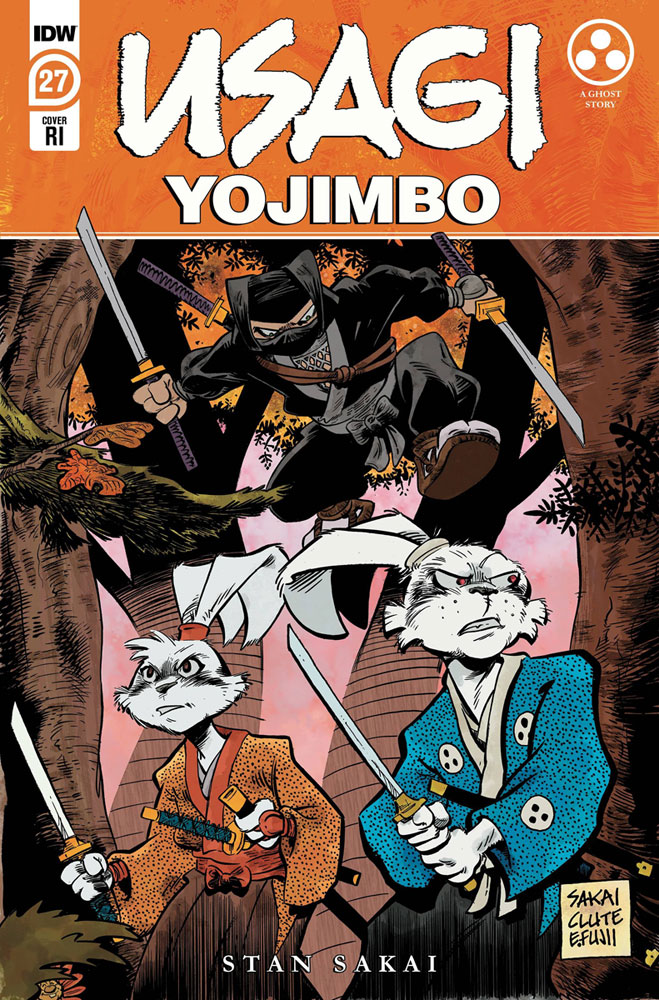 Image: Usagi Yojimbo #27 (cover B incentive 1:10 - Sakai & Clute)  [2022] - IDW Publishing