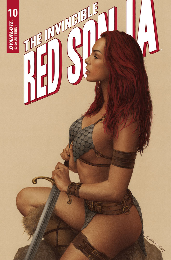 Image: Invincible Red Sonja #10 (cover C - Celina)  [2022] - Dynamite