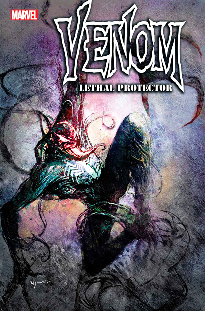 Image: Venom: Lethal Protector #1 (variant cover - Sienkiewicz)  [2022] - Marvel Comics